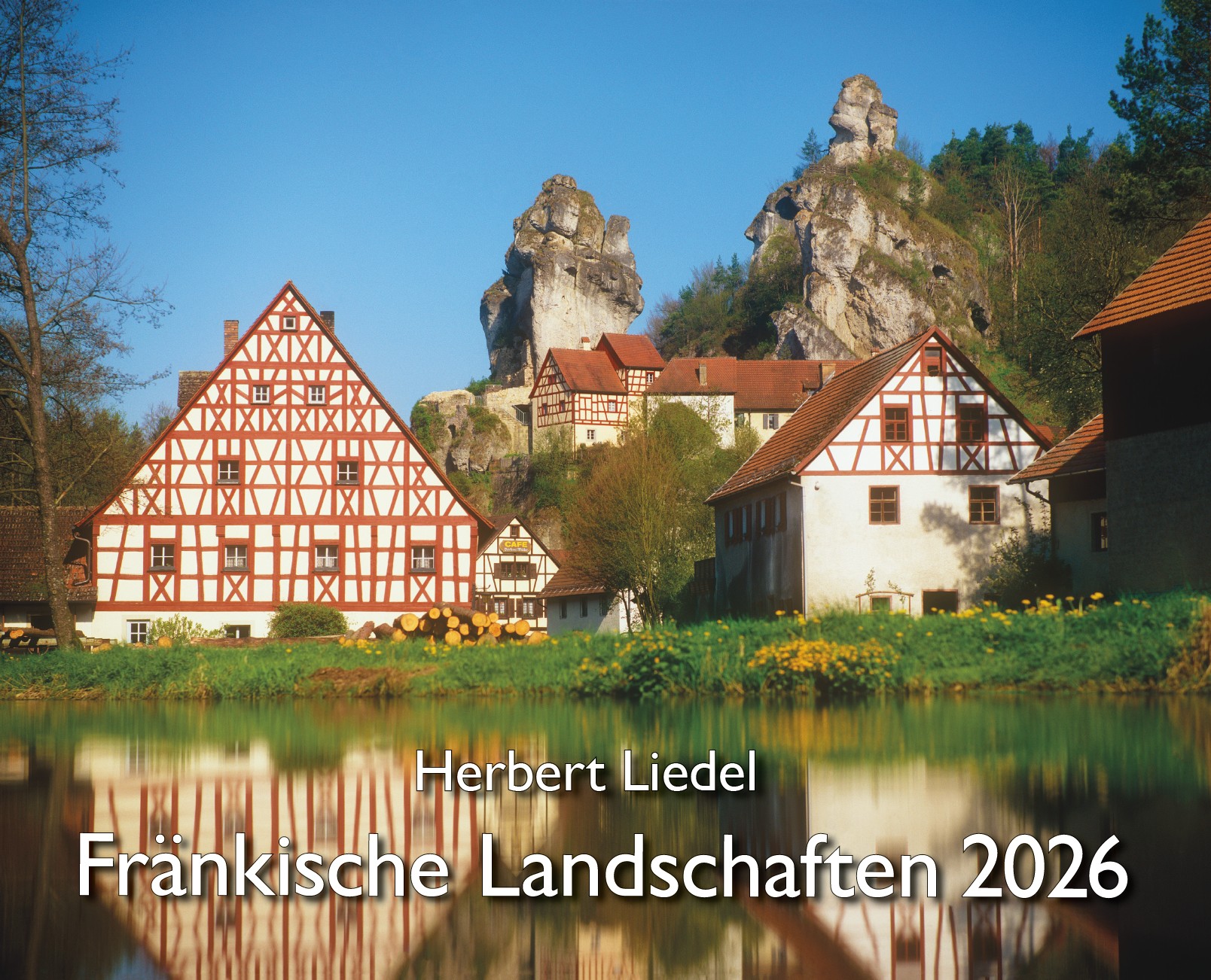 Produktbild: Titelseite Fränkische Landschaften Kalender 2026