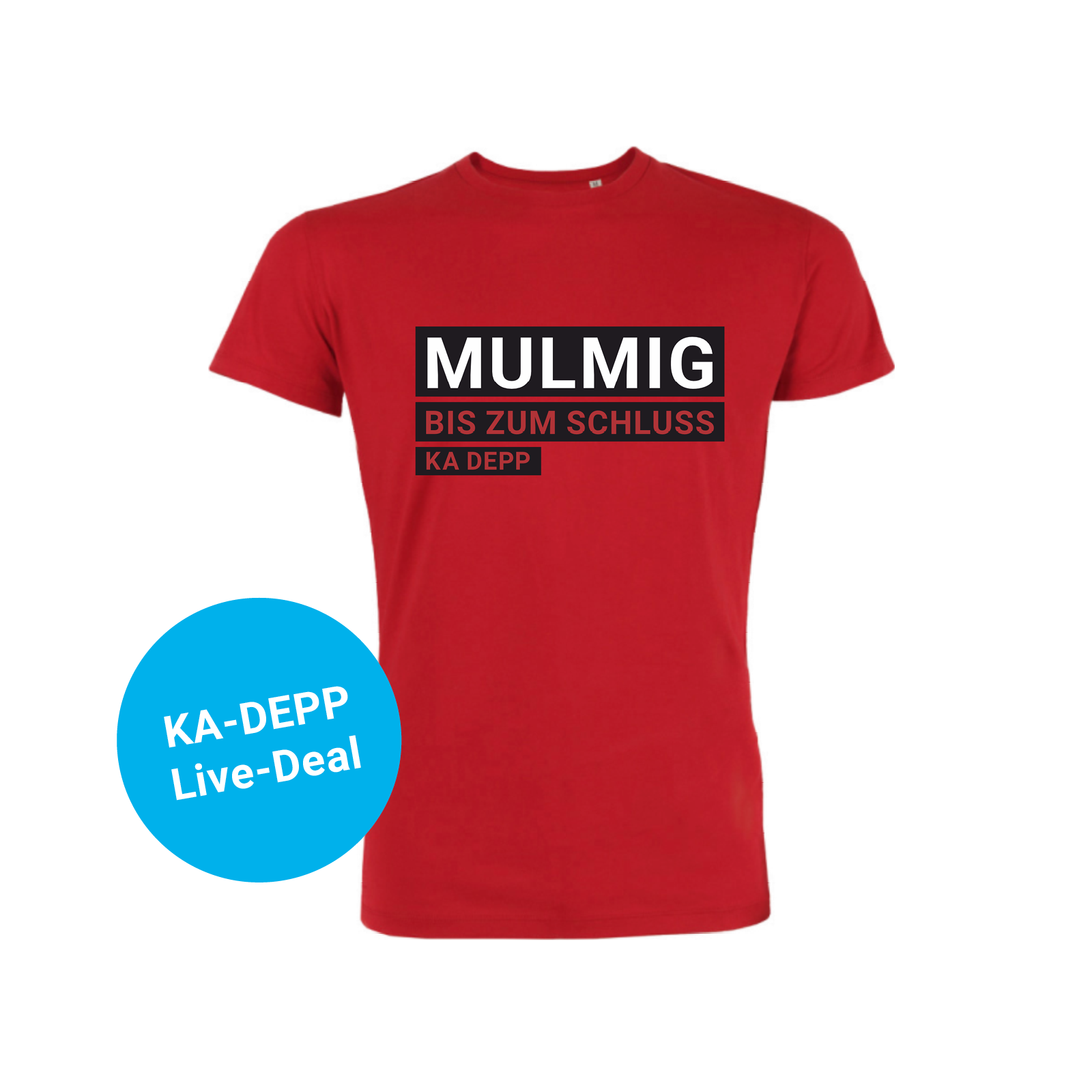 KA DEPP - Mulmig - T-Shirt rot 