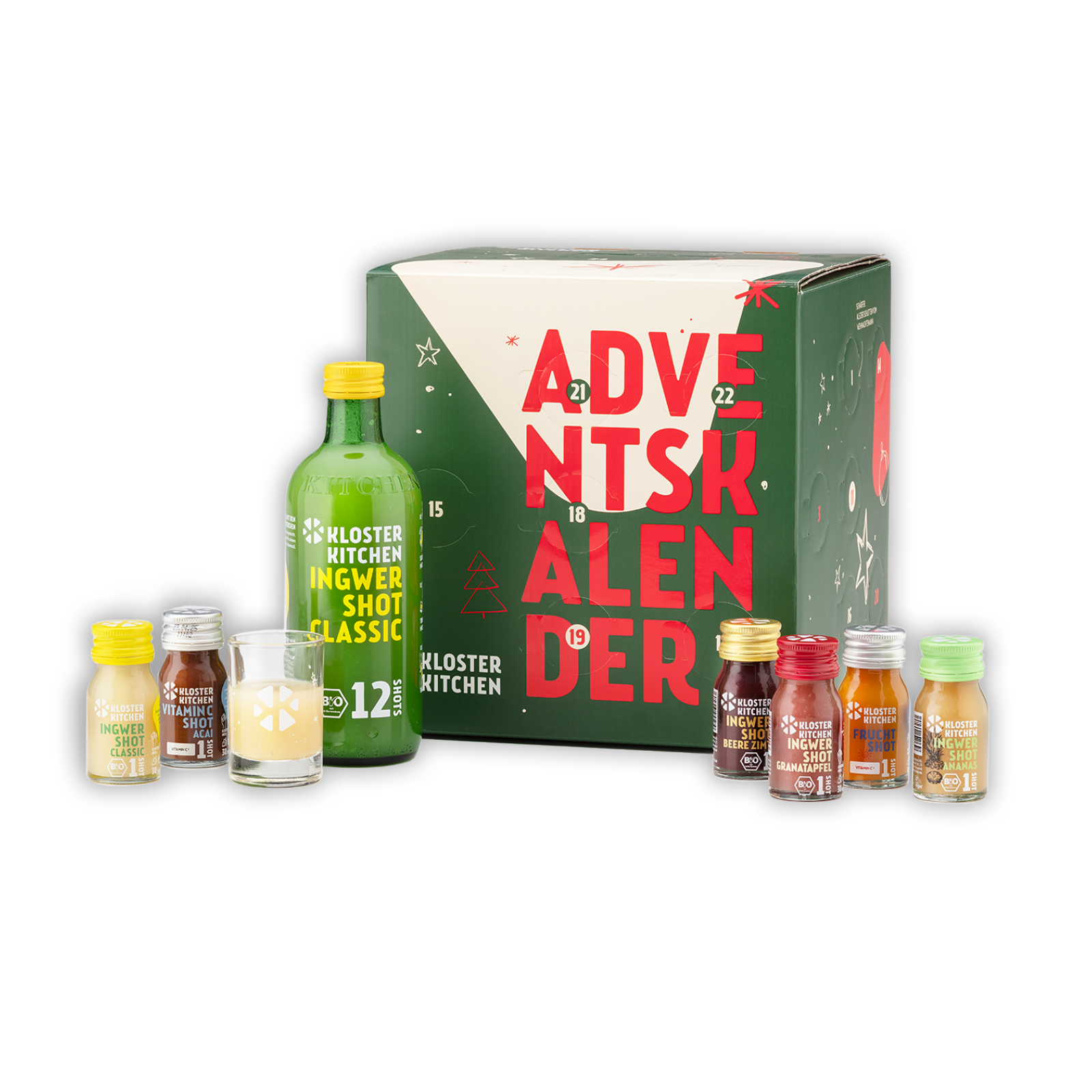 Ingwer Shot Adventskalender 2025 Ingwershot Adventskalender