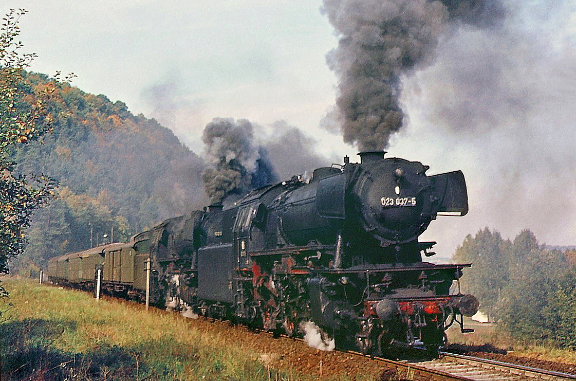 Eisenbahnkalenderblatt Franken
