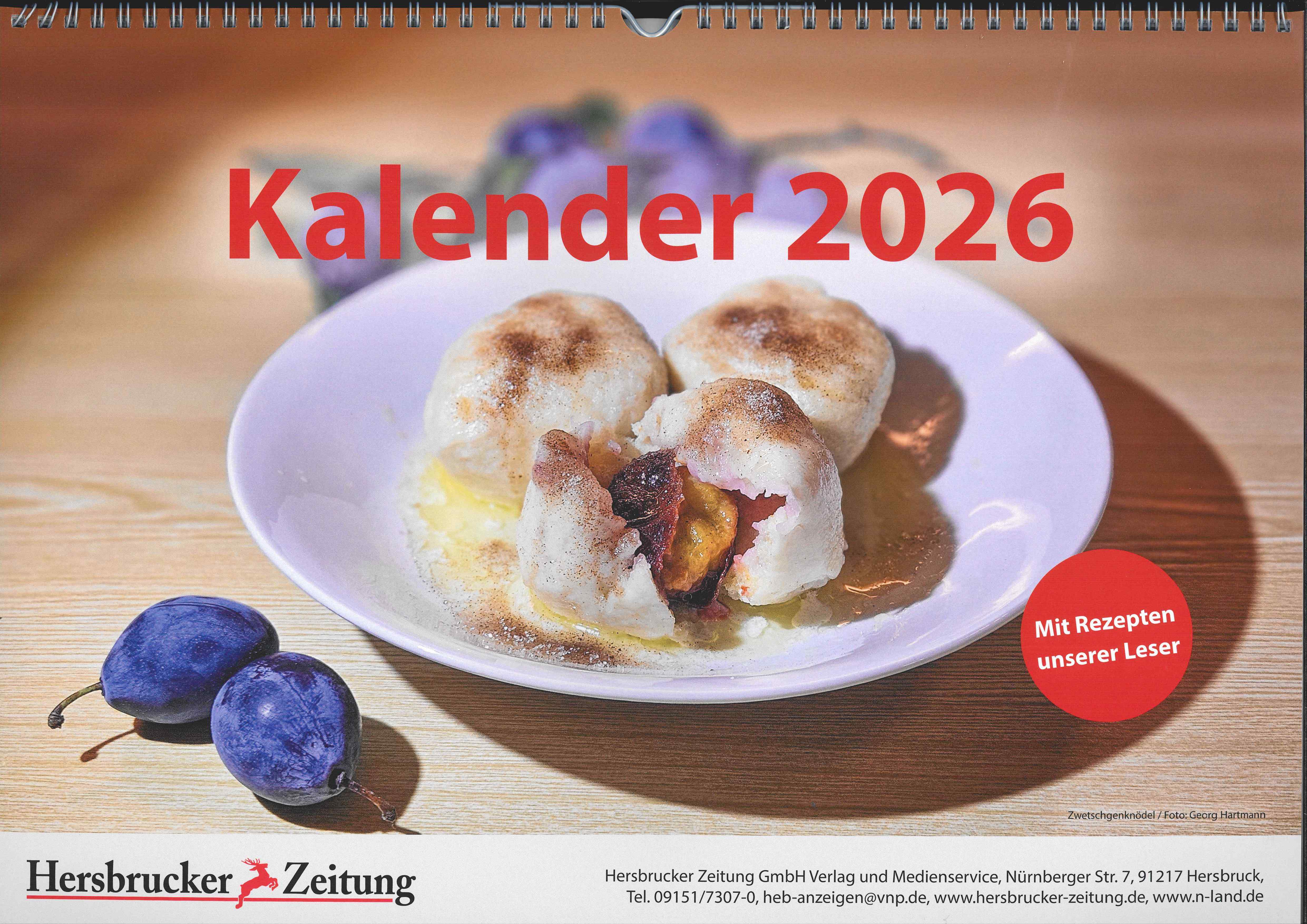 ***HZ-Kalender 2026 - AUSVERKAUFT