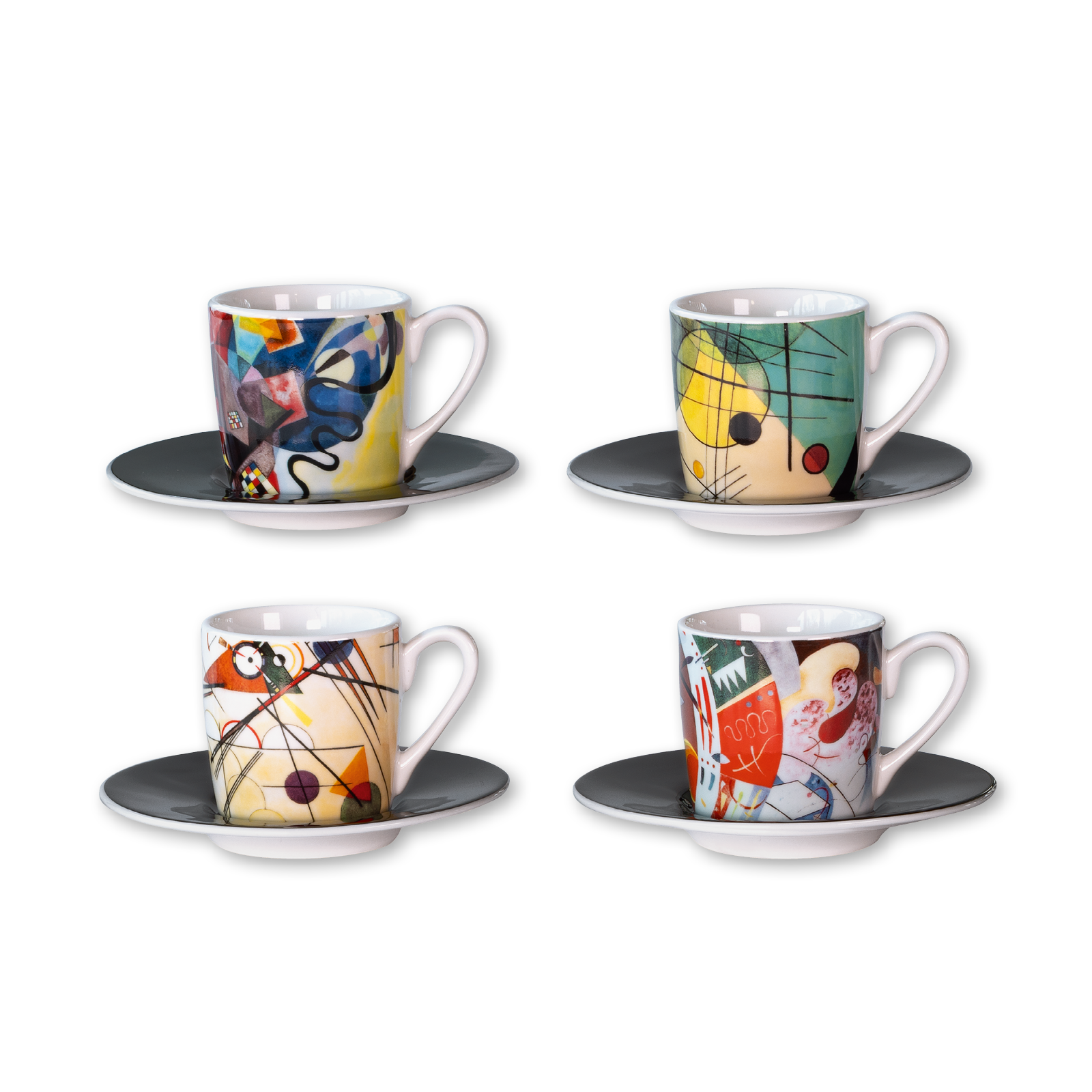 Produktbild 4 Espressotassen Kandinsky