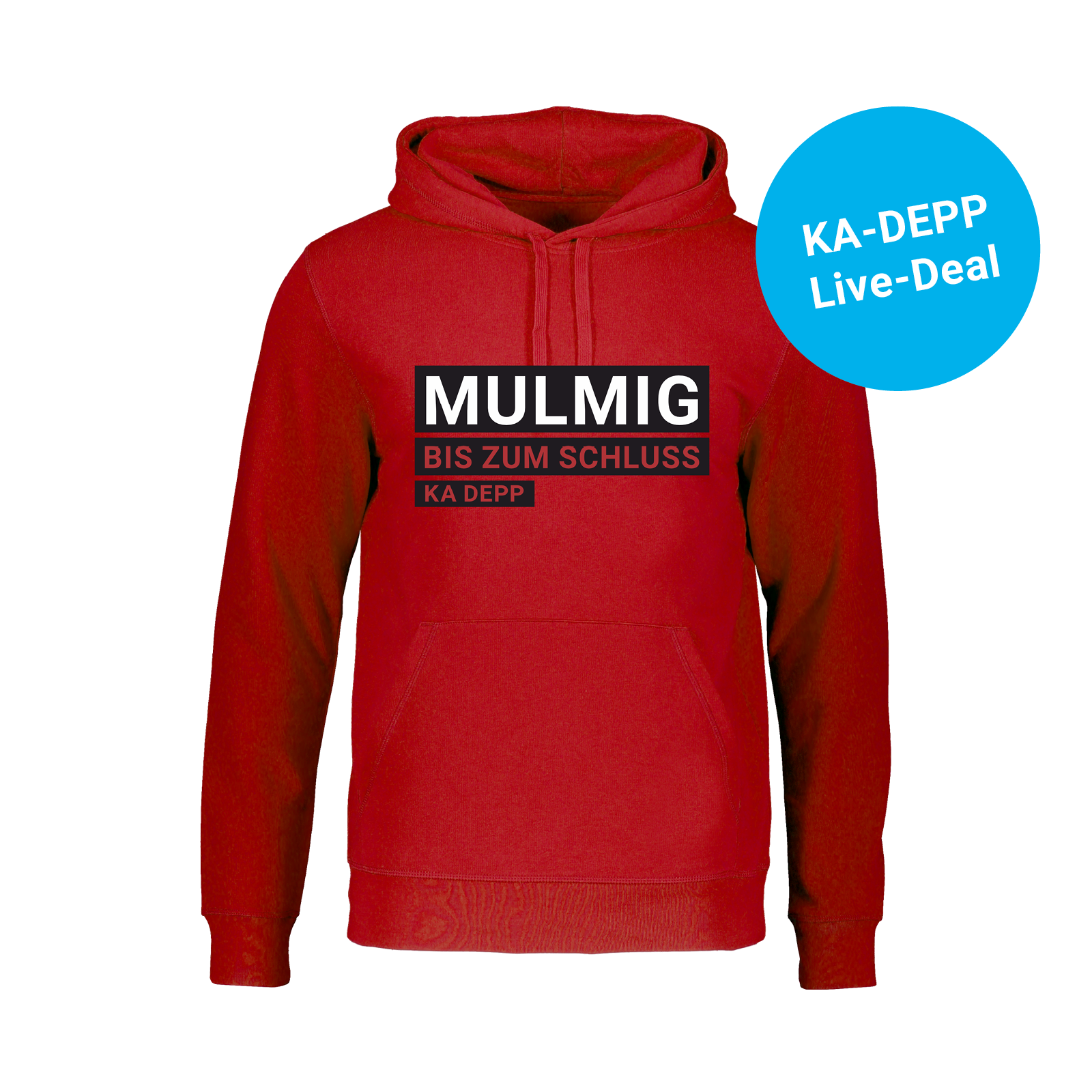 KA DEPP - MULMIG - Hoodie rot