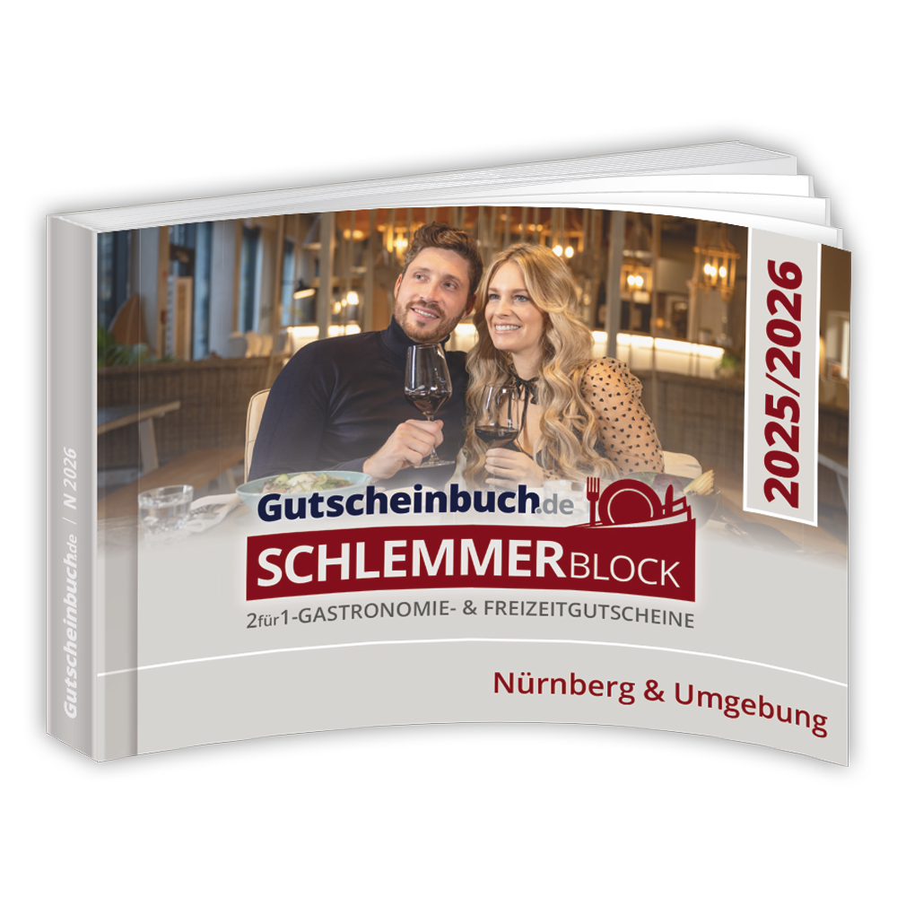 Schlemmerblock Nürnberg 2mal Essen 1x Zahlen