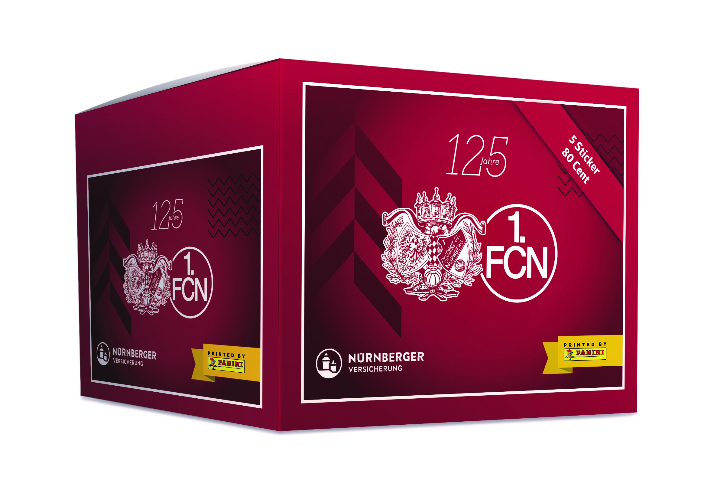 Panini Stickerbox - 125 Jahre 1. FCN