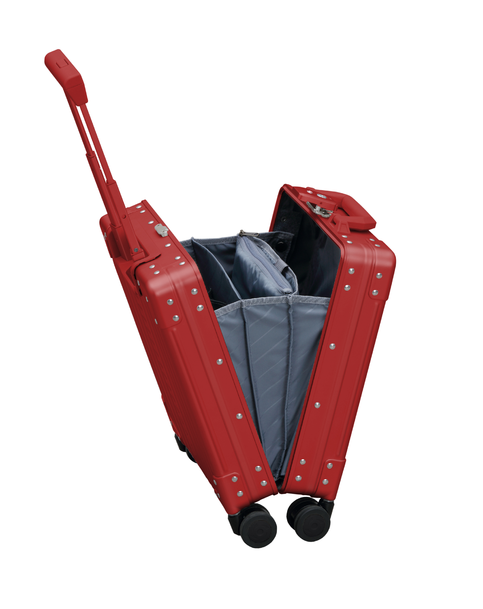 Produktbild: Hartschalen-Koffer "Vertical Underseat Carry-On" Farbe Rubin