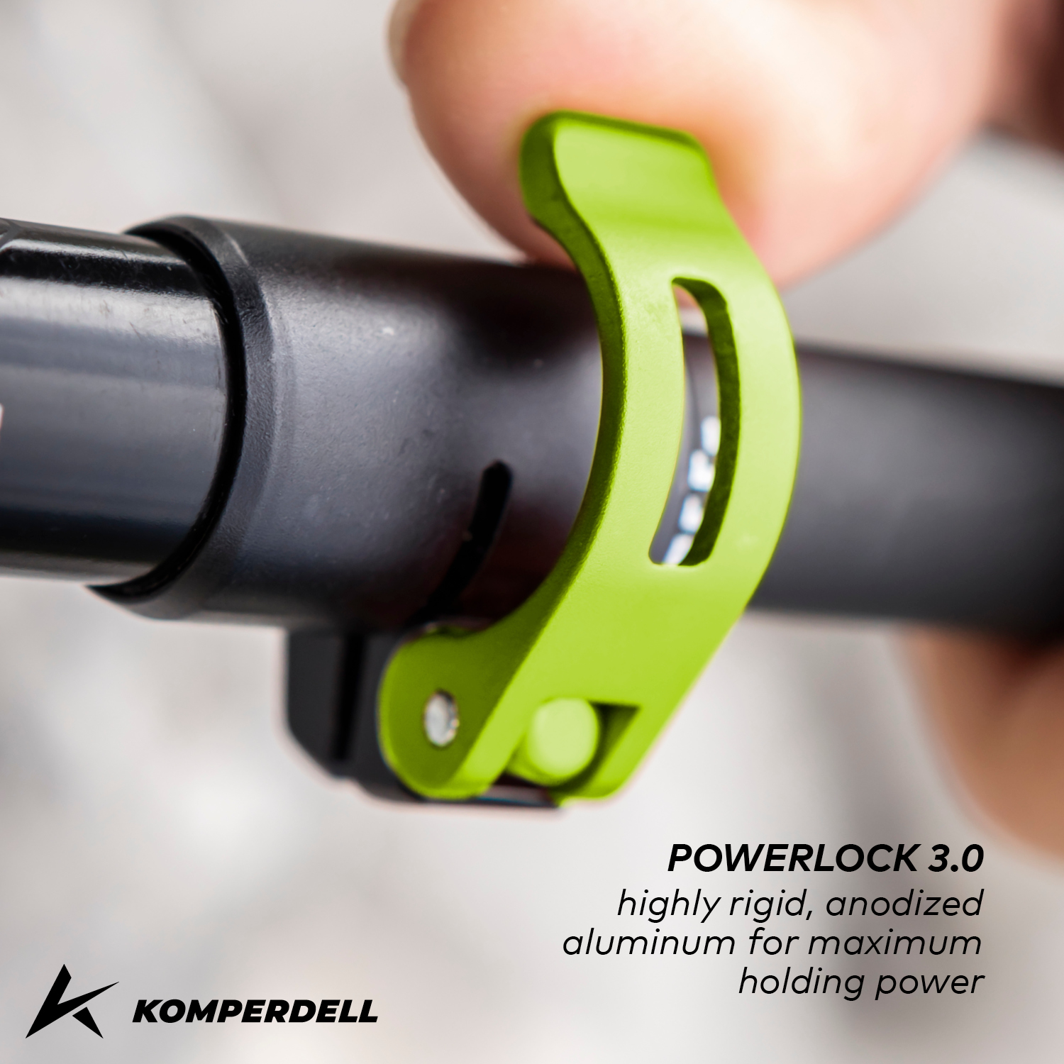 Powerlocksystem von Komperdell Detailabbildung