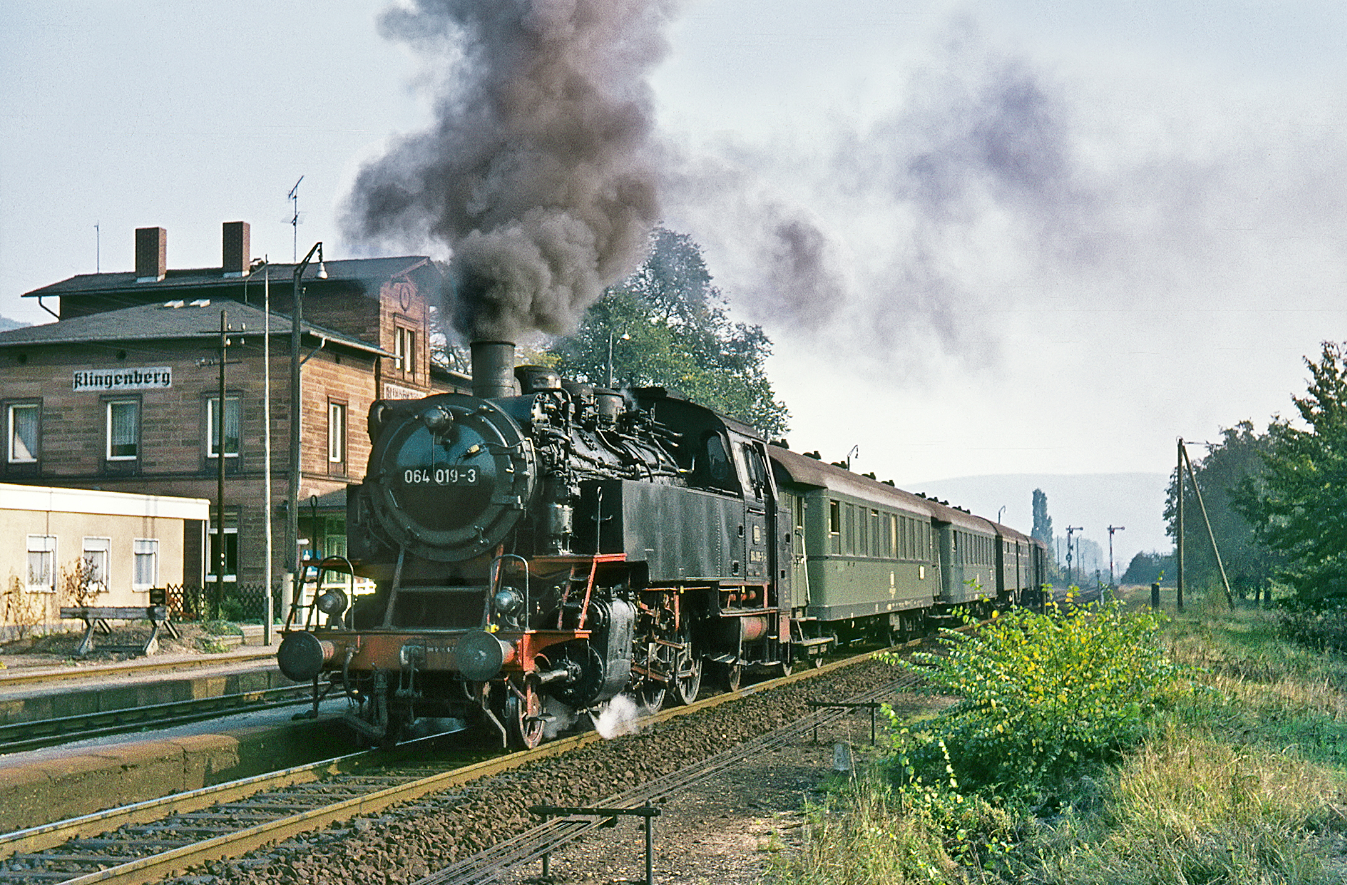 Eisenbahnkalenderblatt Franken