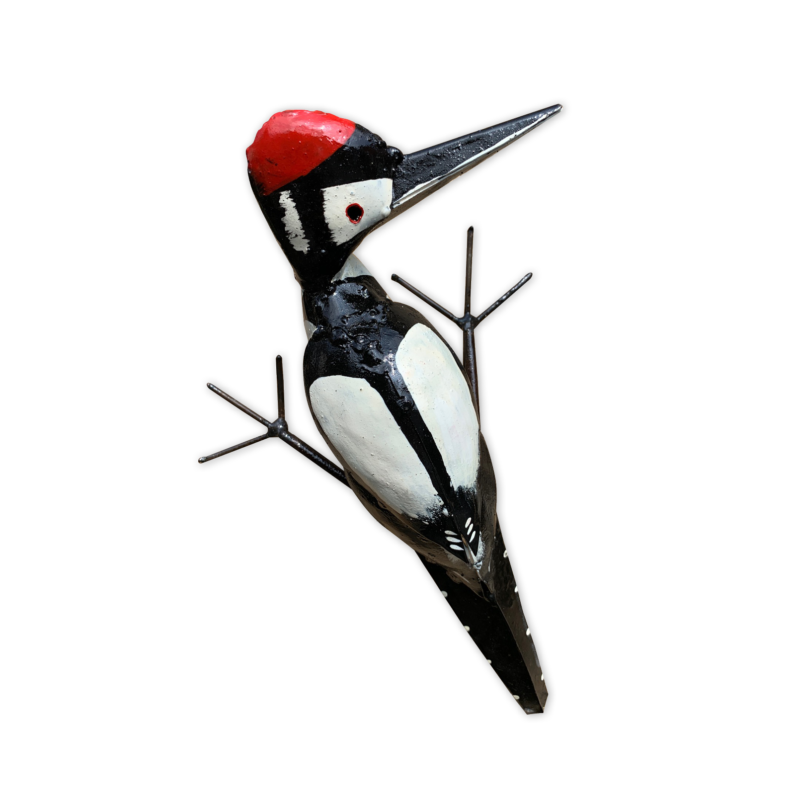 Buntspecht aus Blech