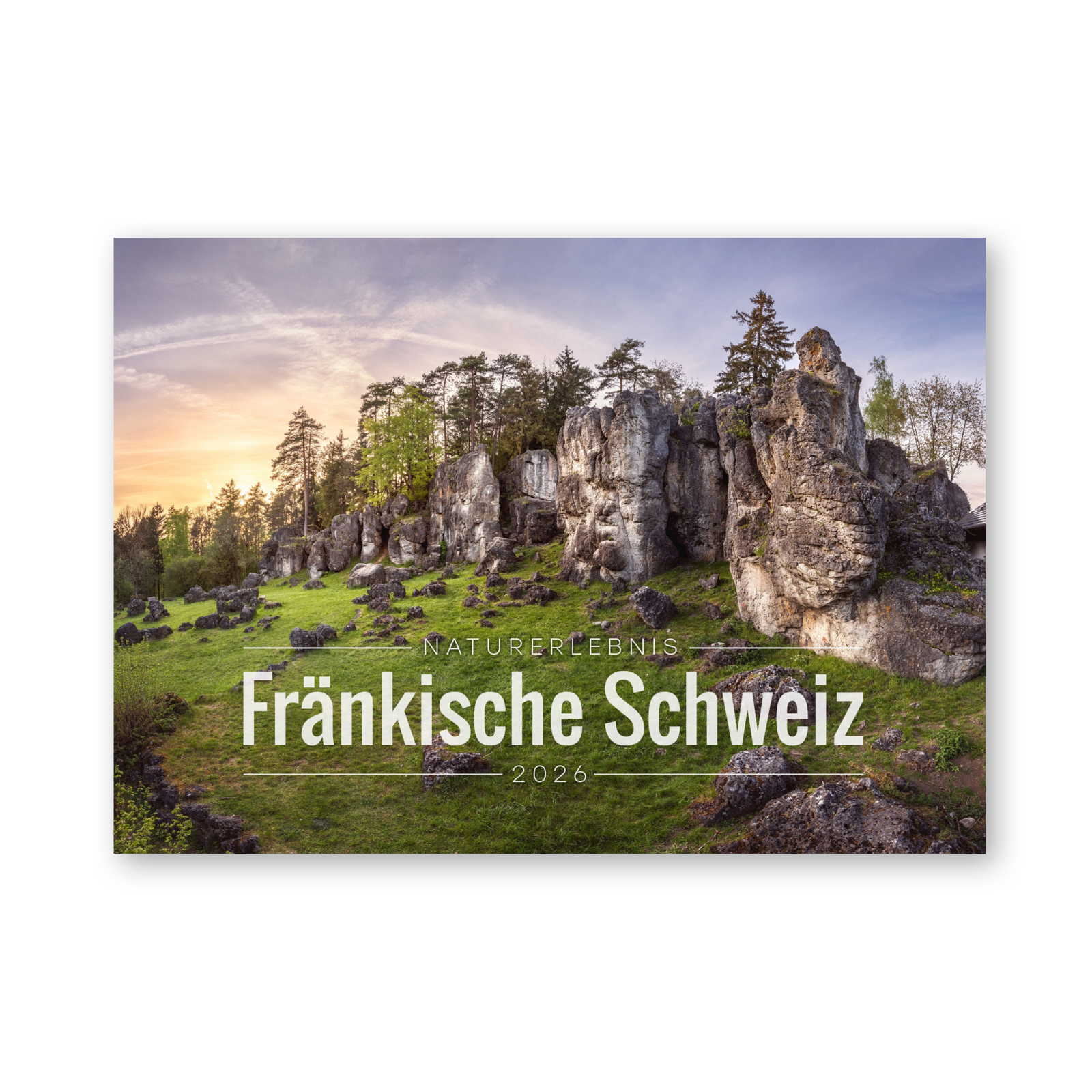 Titelblatt Naturerlebnis Fränkische Schweiz Kalender 2026 Titelblatt Naturerlebnis Fränkische Schweiz Kalender 2026
