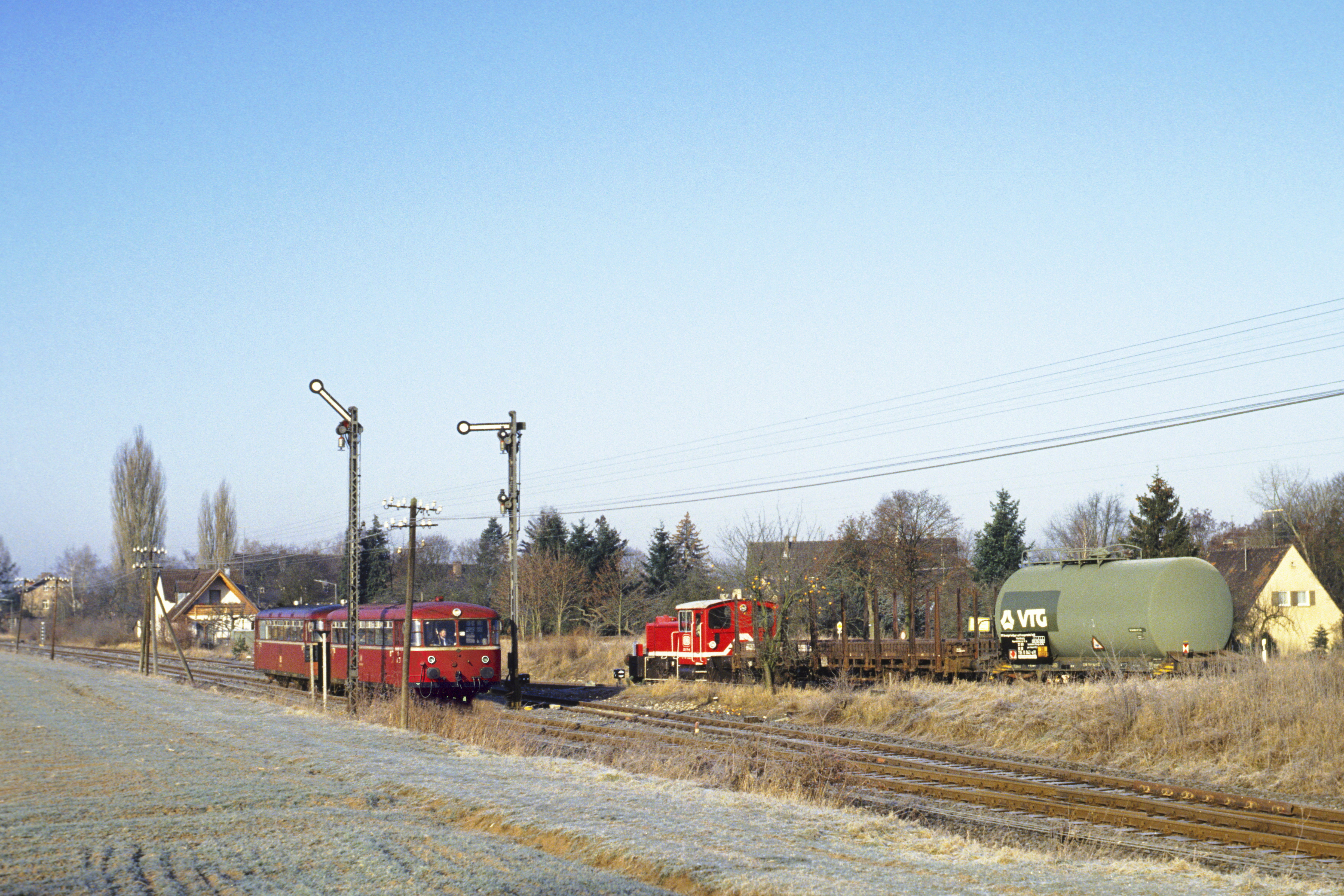 Eisenbahnkalenderblatt Franken