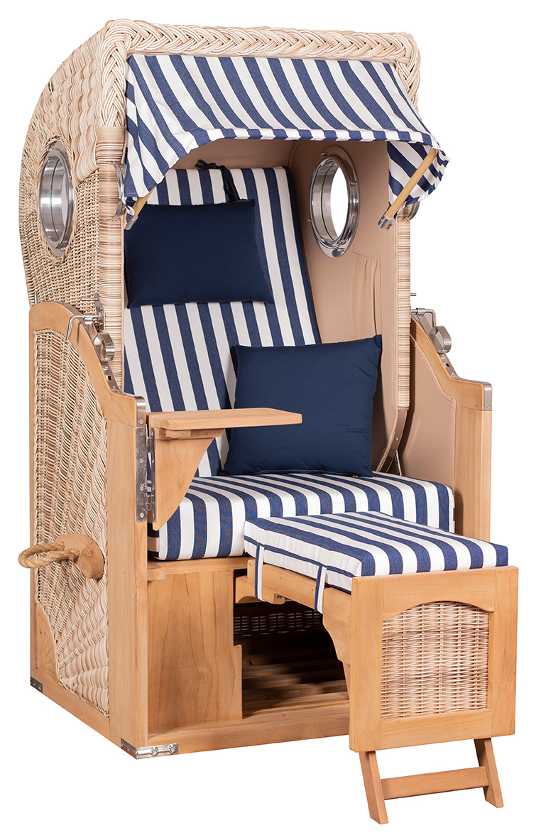 Strandkorb Single Teak 518