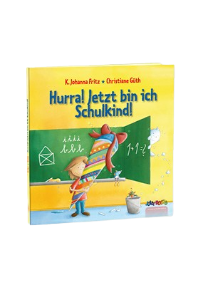 Produktbild: Personalisierbares Buch - Hurra! Jetzt bin ich Schulkind!