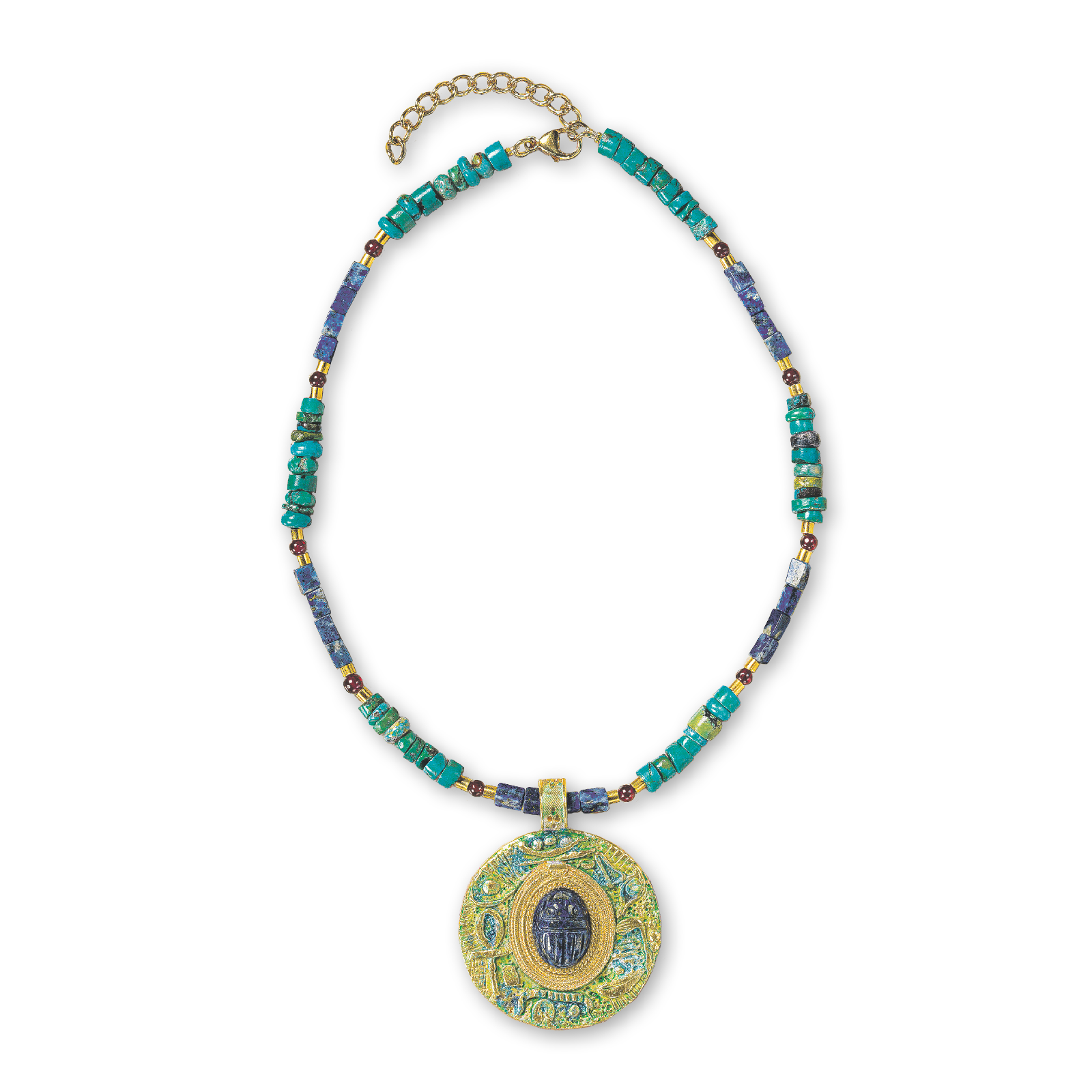 Produktbild Collier mit Türkisen Edelsteinen