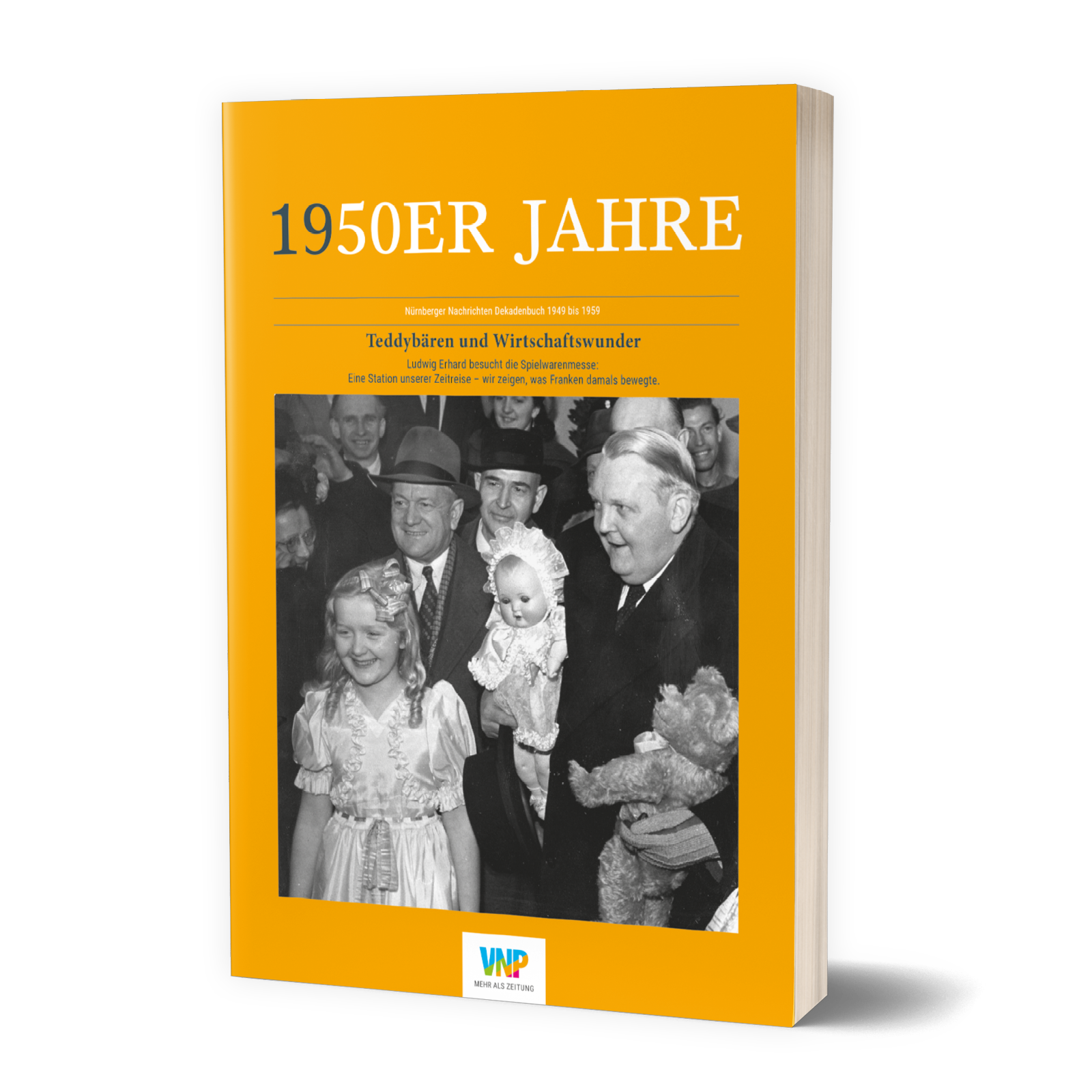 1950er Jahrzehnt-Buch der Nürnberger Nachrichten