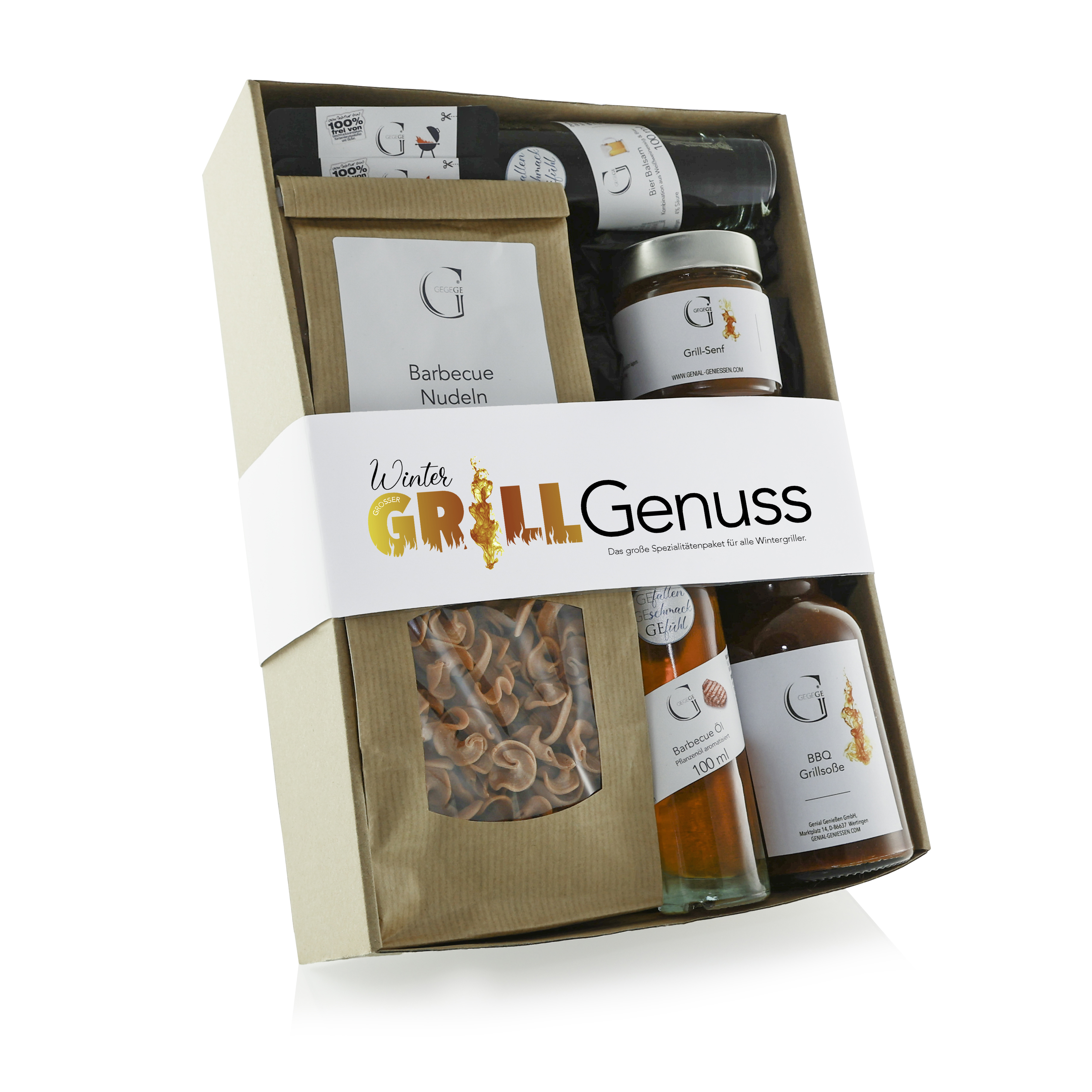 Großer Winter-Grillgenuss - Geschenkset  