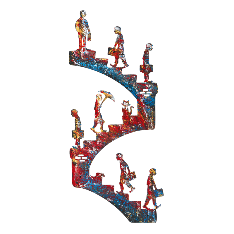 Wandskulptur "Way of Life"