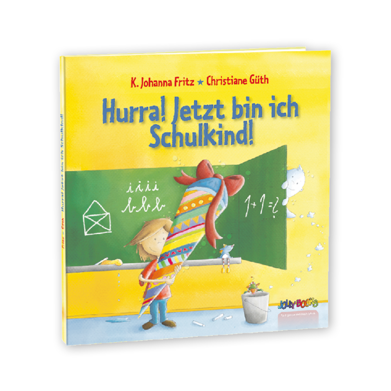 Personalisierbar: Hurra! Jetzt bin ich Schulkind! Buch