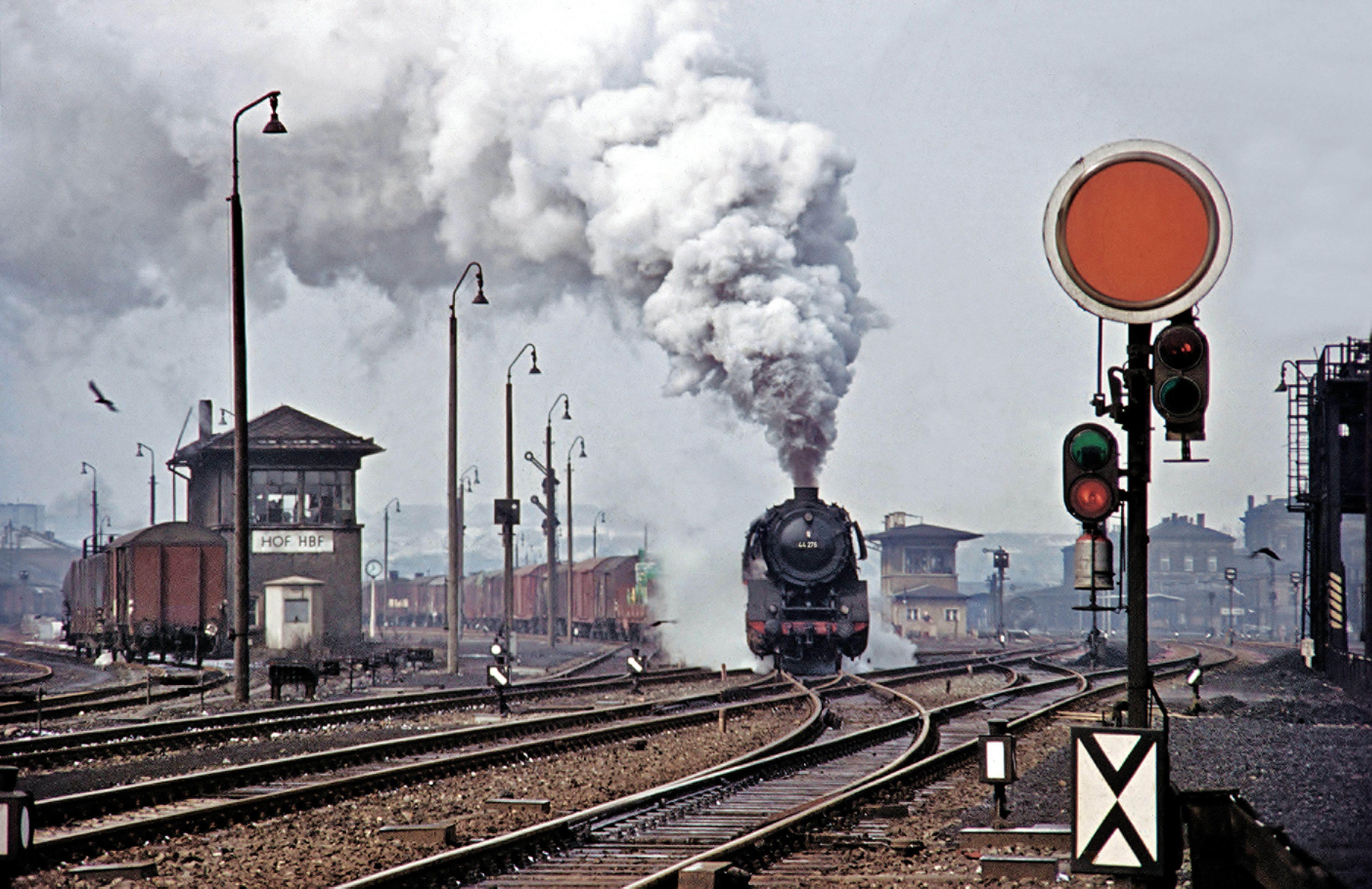 Eisenbahnkalenderblatt Franken