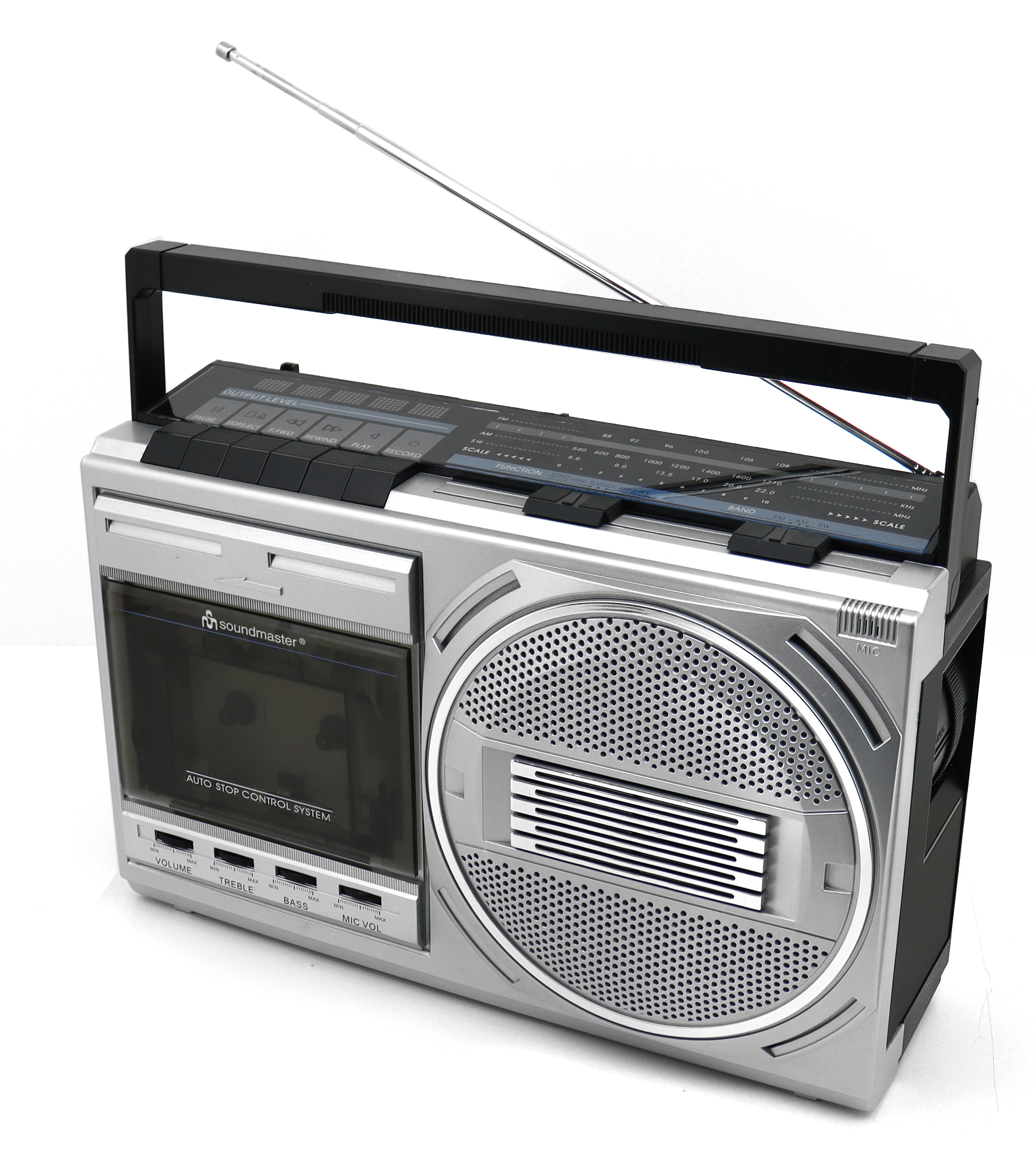 UKW Radio Retro mit Kassettendeck